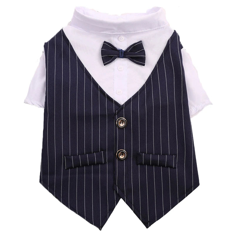 Formal Dog Tuxedo Shirt