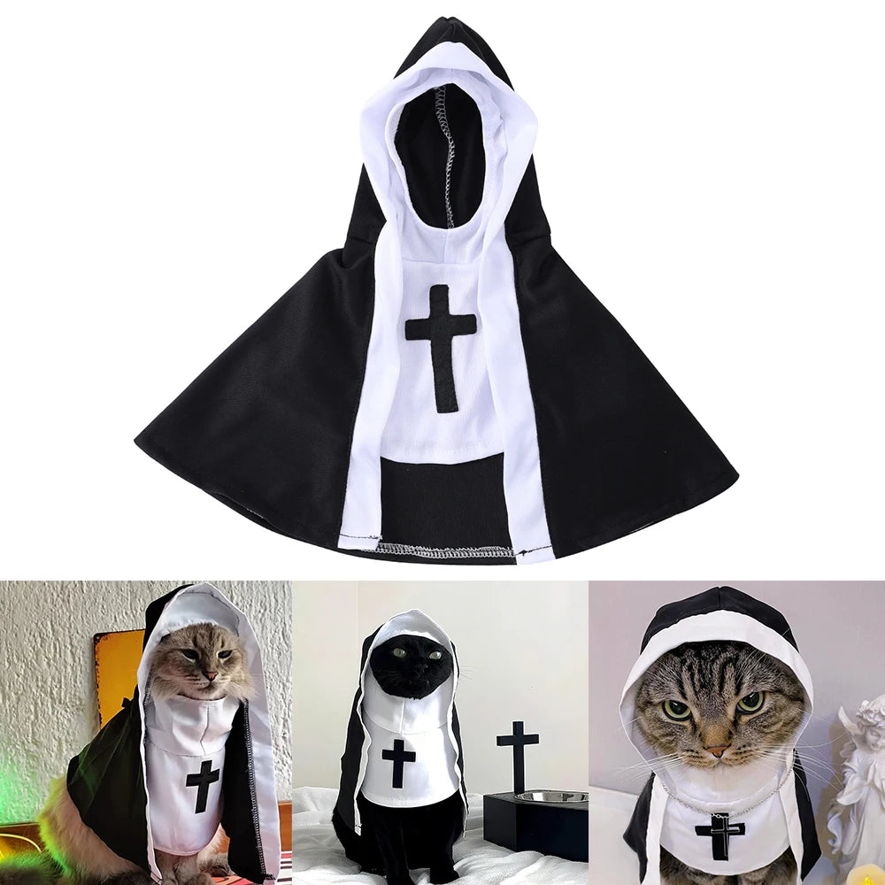 Nun Dog Costume - The Holy Pup