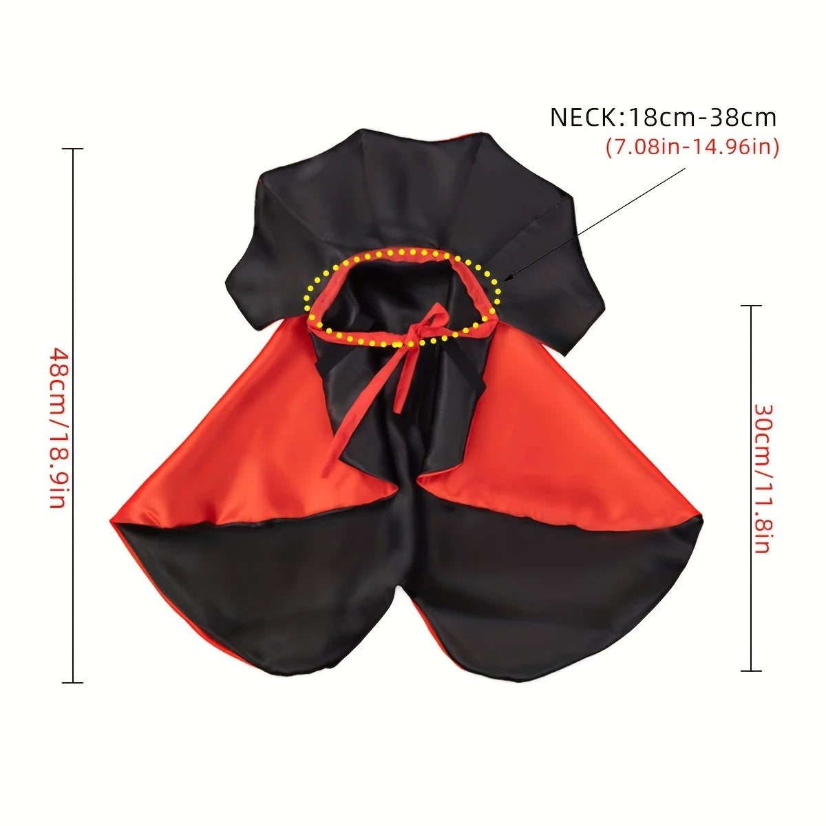 Vampire Dog Cape