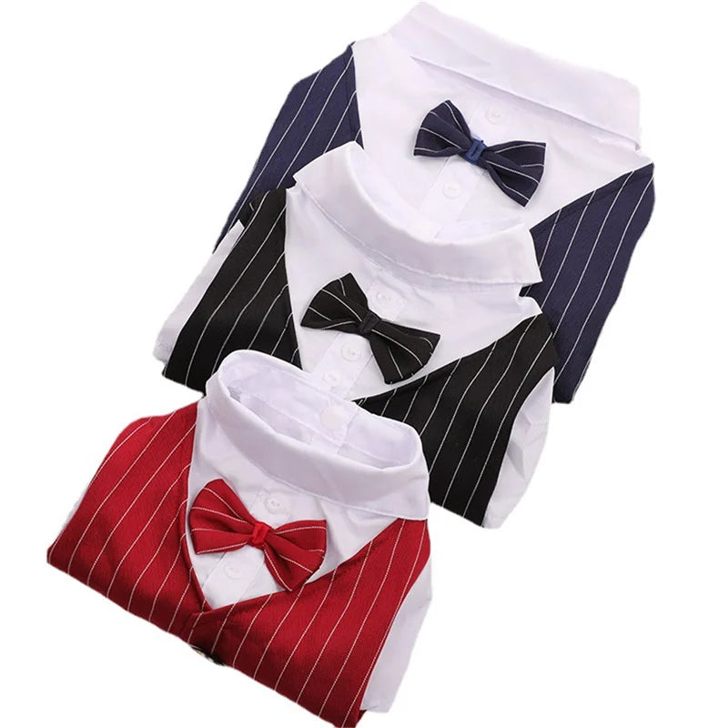 Formal Dog Tuxedo Shirt