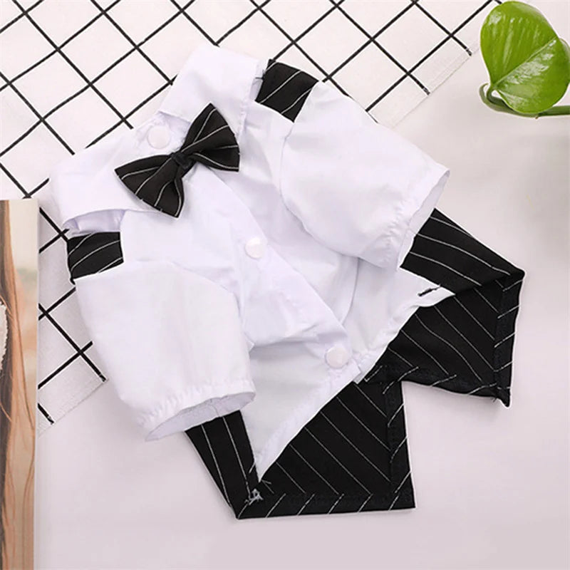 Formal Dog Tuxedo Shirt