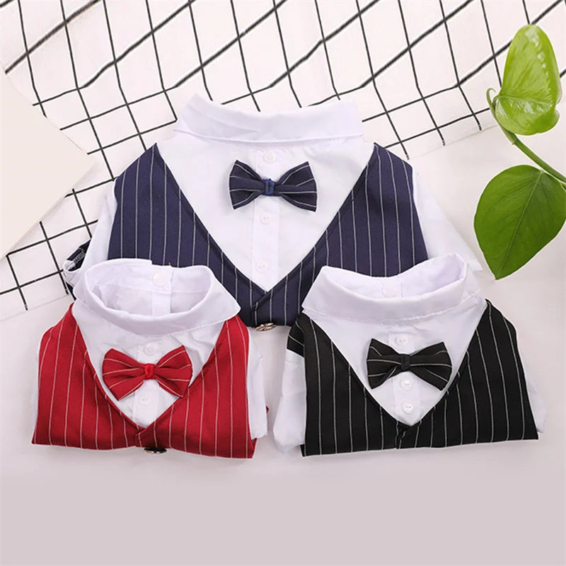 Formal Dog Tuxedo Shirt