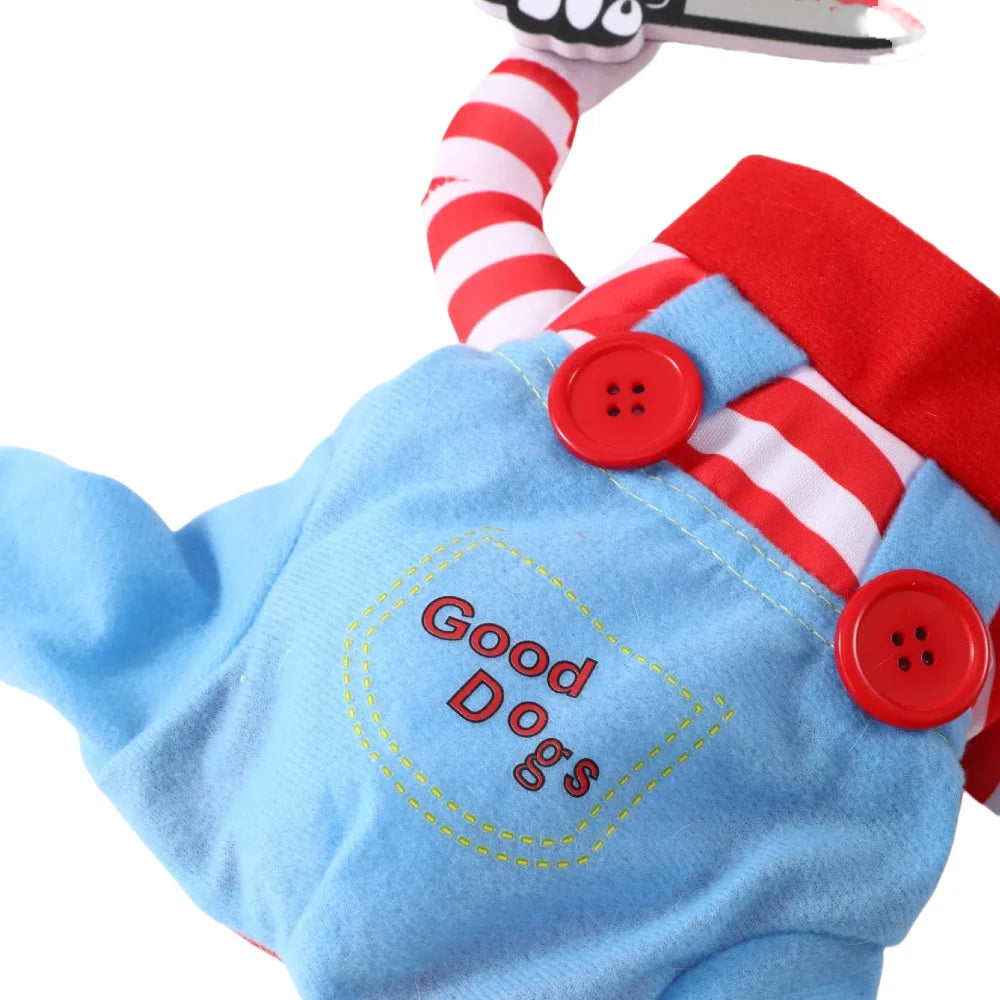 Chucky-Inspired Pup Costume