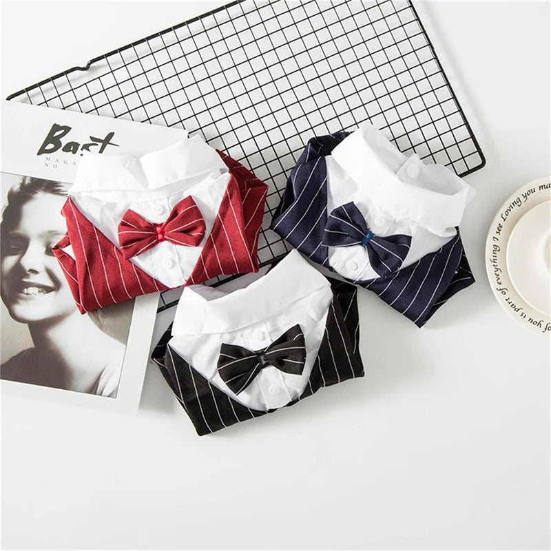 Formal Dog Tuxedo Shirt