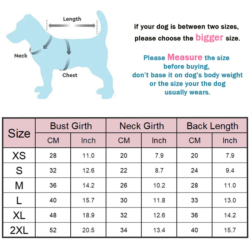 Warm Cotton Dog Jacket