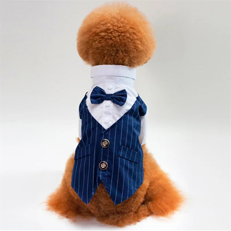 Formal Dog Tuxedo Shirt
