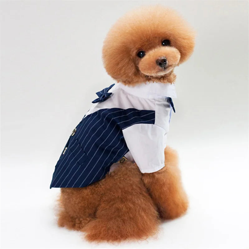 Formal Dog Tuxedo Shirt