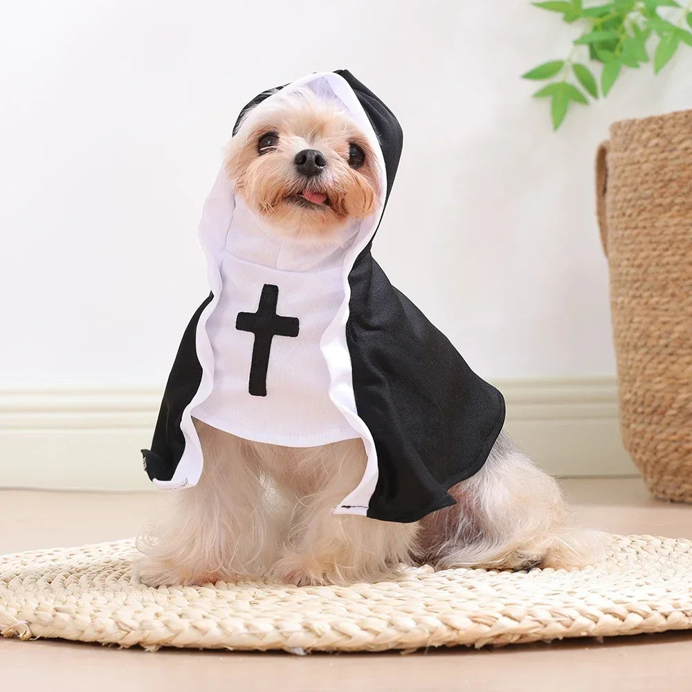 Nun Dog Costume - The Holy Pup