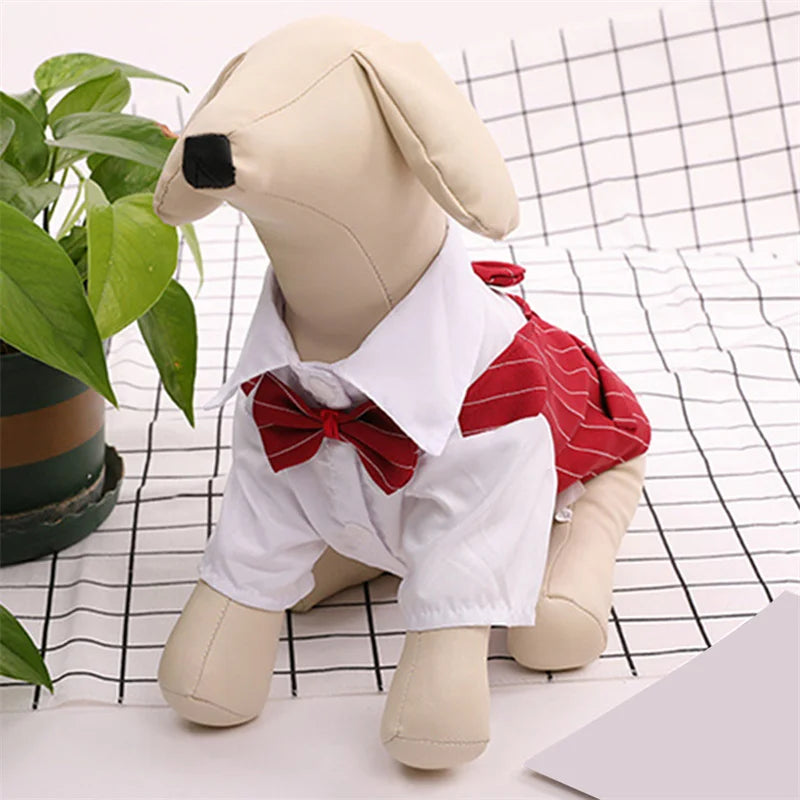 Formal Dog Tuxedo Shirt