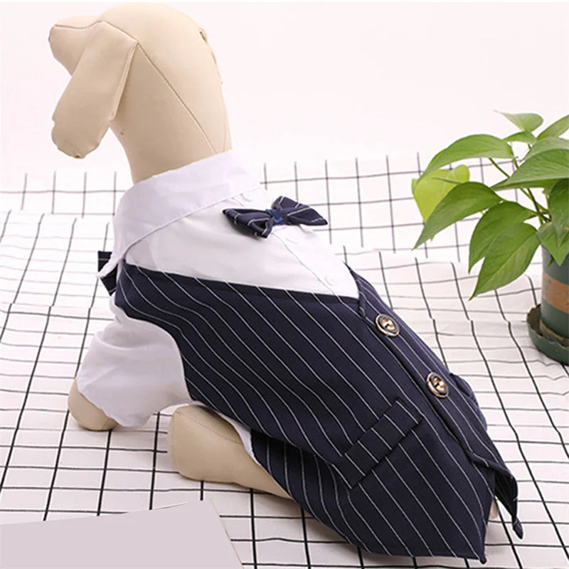 Formal Dog Tuxedo Shirt