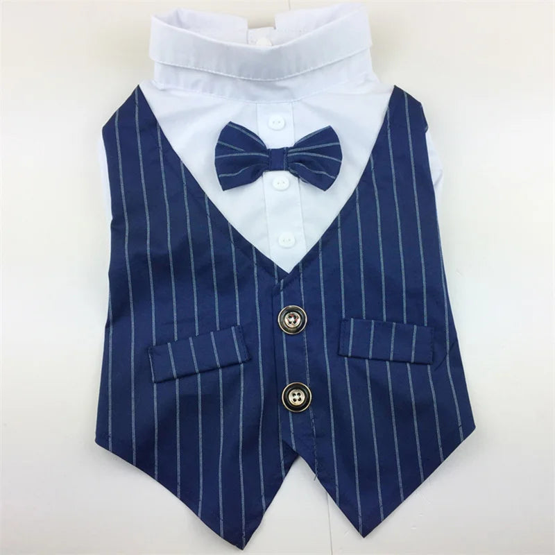 Formal Dog Tuxedo Shirt