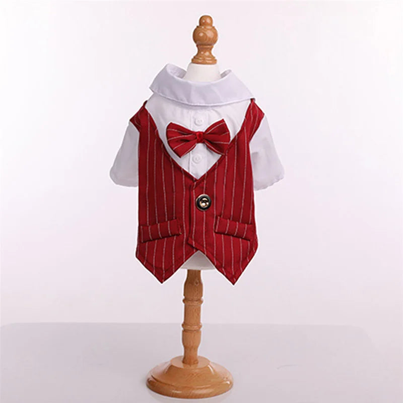 Formal Dog Tuxedo Shirt