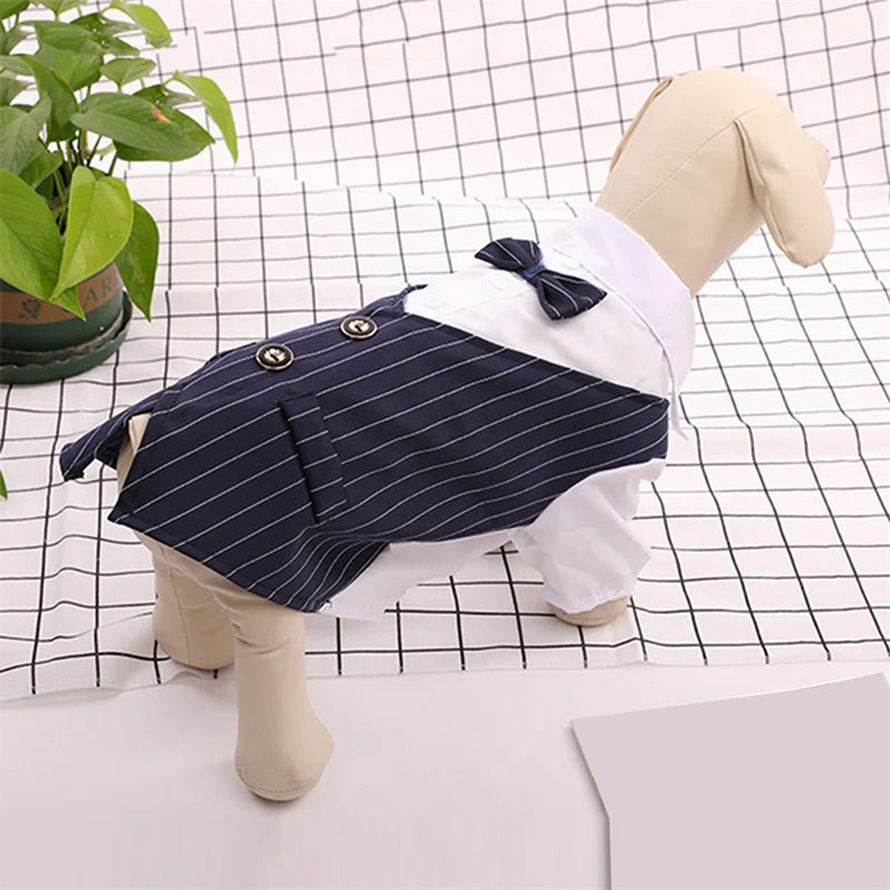 Formal Dog Tuxedo Shirt