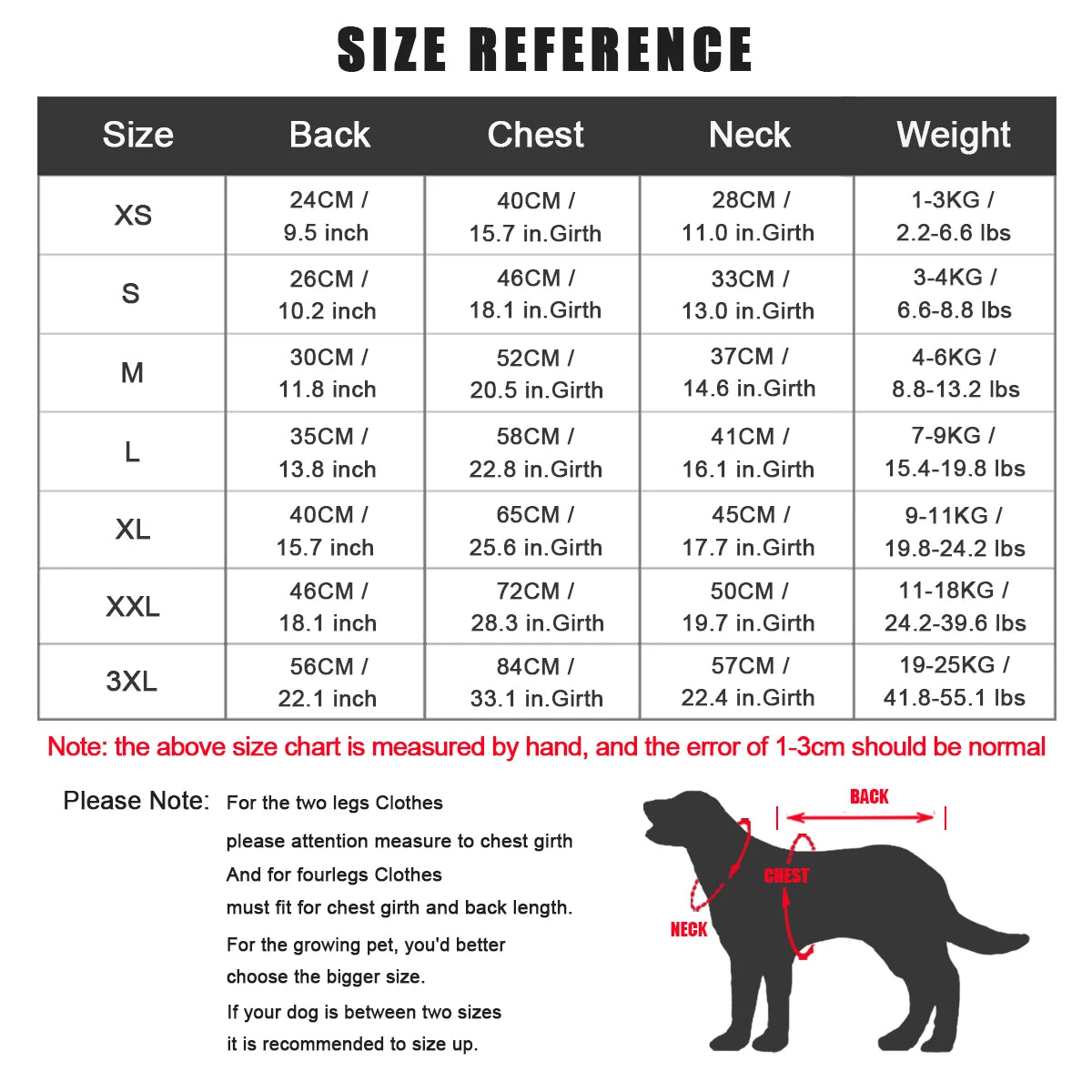 Reflective Winter Dog Jacket