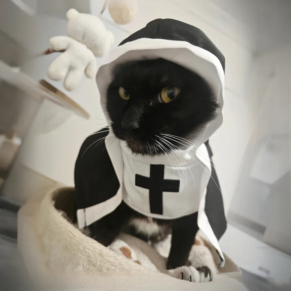 Nun Dog Costume - The Holy Pup