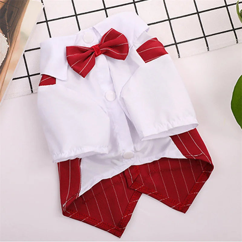Formal Dog Tuxedo Shirt