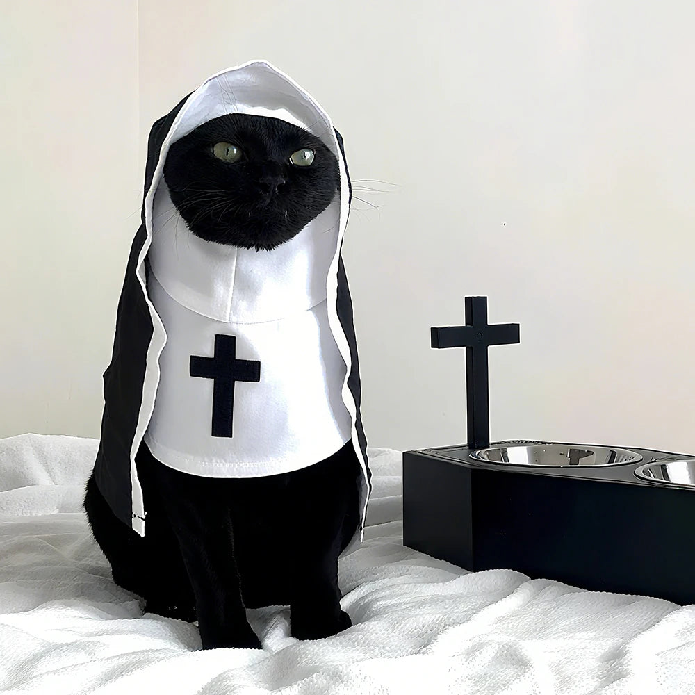 Nun Dog Costume - The Holy Pup